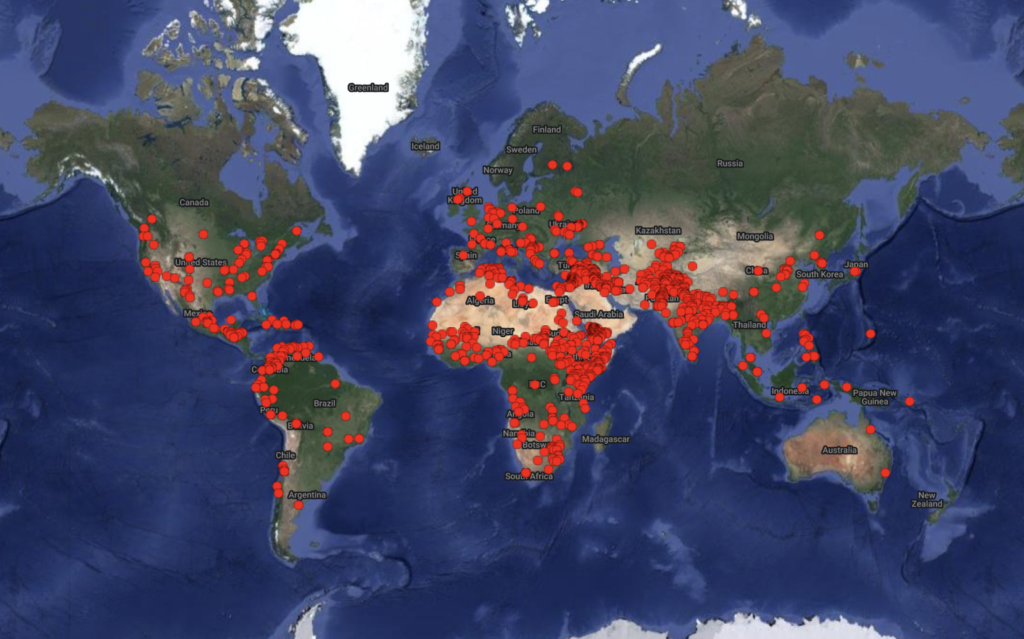 World Water Conflict Chronology